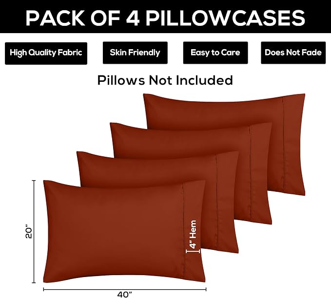 Utopia Bedding Queen Pillow Cases - Image 3