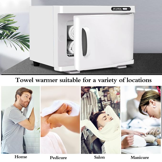 Hot Towel Warmer, 8L Towel Warmer Cabinet Medium Capacity Esthetician Warmer - Image 7
