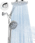 MakeFit Dual Handheld Shower Head Combo, 2-in-1 Rain Shower Heads System 8 Inch by MakeFit