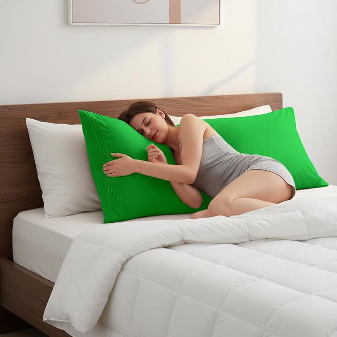 Elegant Comfort Luxury Ultra-Soft 1-Piece Pillowcase Set - Image 4