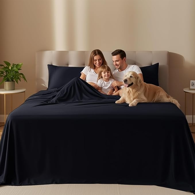 Utopia Bedding Queen Size Sheet Set – 4 Piece Bed Sheets, Soft and Breathable - Image 2