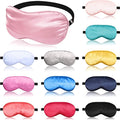 12 Pieces Silk Sleep Mask Pure Silk Sleep Eye Mask by BBTO
