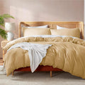 Nestl Camel Gold Duvet Cover Queen Size by Nestl