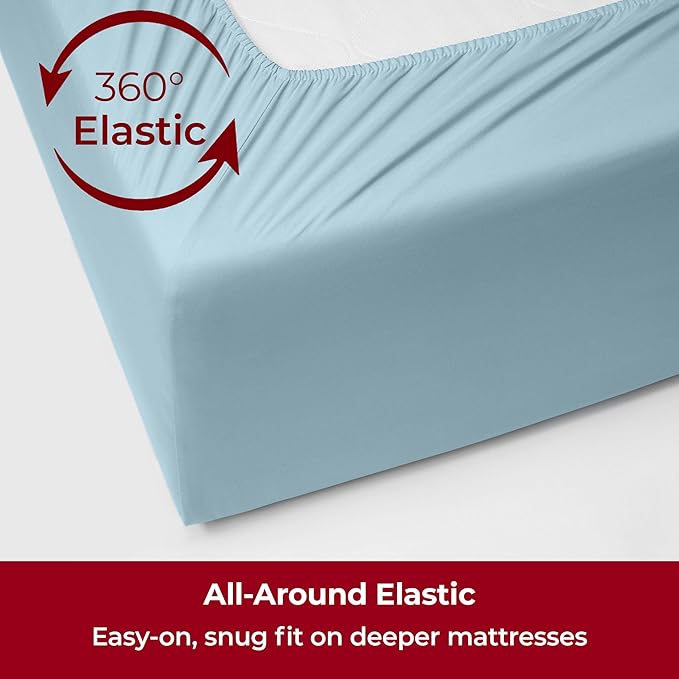 Mellanni Extra Deep Full Sheets - Image 5