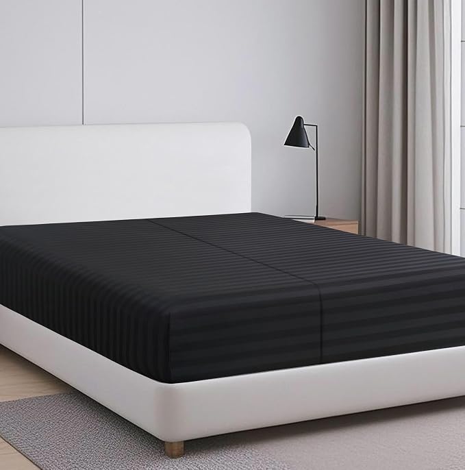 2-Pack 100% Egyptian Cotton Fitted Sheet TwinXL Size, 600 Thread Count Cotton - Image 2