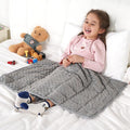 Kivik Weighted Lap Pad, Minky Dots Small Weighted Blanket 2lbs, Ultra-Soft by Kivik