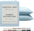 Karissa Mae Cooling Bamboo Viscose King Size Pillowcase Set | 100% FSC by KARISSAMAE