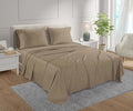 Deep Pocket Queen Sheets set, 100% Cotton Sheets Queen Size set, 800 Thread by CHATEAUHOMECOLLECTION
