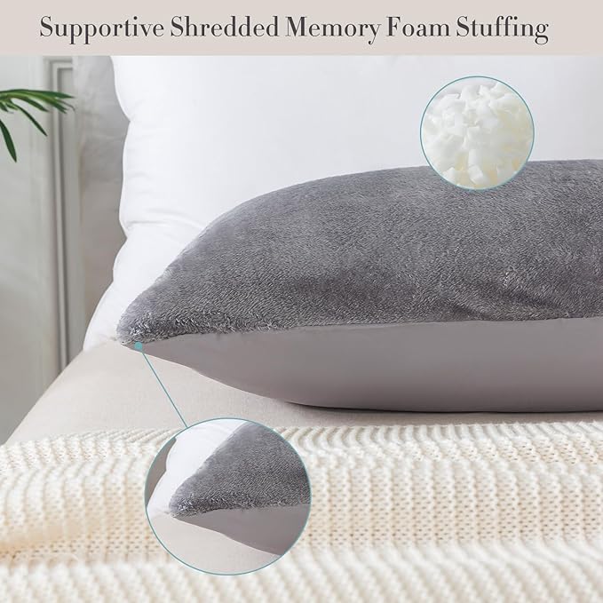 WhatsBedding Memory Foam Body Pillow - Image 4