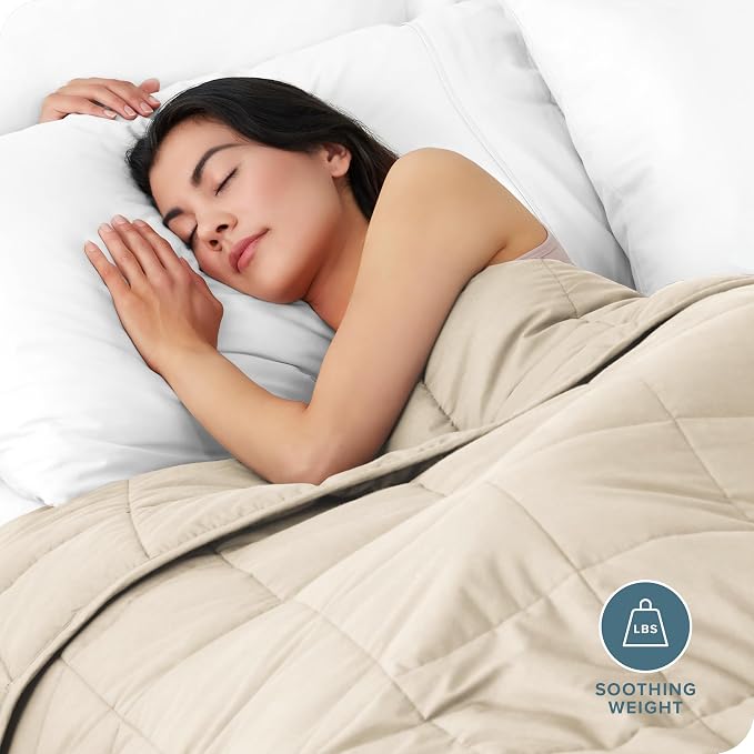 Bare Home Weighted Blanket King Size 25lb - Image 2