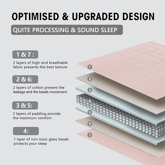 yescool Weighted Blanket for Adults Cooling Heavy Blanket for Sleeping Perfect - Image 6