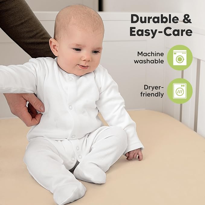 KeaBabies 2-Pack Organic Crib Sheets - Image 7