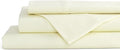 Linen Home 100% Cotton Percale Sheets Queen Size, Deep Pocket, 4 Pieces Set by LINENHOME