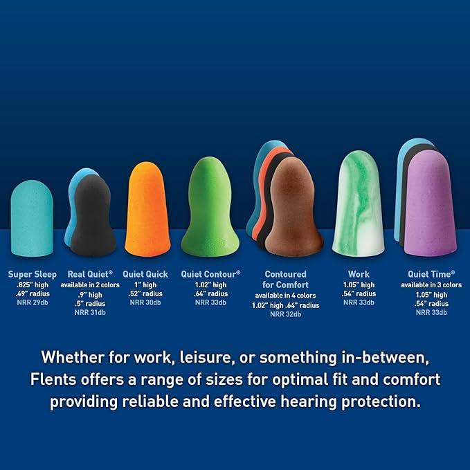 Flents Protechs Foam Ear Plugs, 50 Pair - Image 7