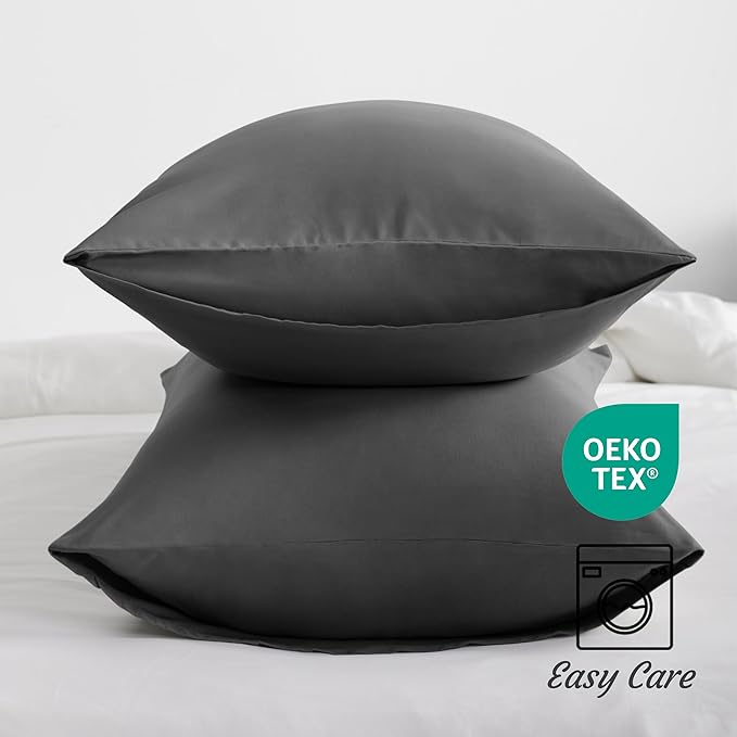 NTBAY King Pillow Cases Set of 2, 2 Pack Brushed Microfiber 20x40 Pillow Cases - Image 5