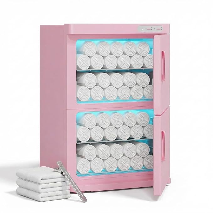 TABU Hot Towel Warmer Cabinet, 46L Extra Large Professional Towel Heater by TABU