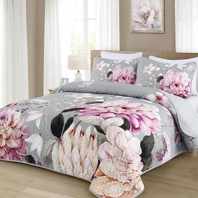 Drucon Floral Quilt King Size - Image 3