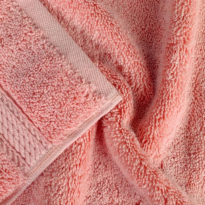 SUPERIOR Egyptian Cotton Pile 3 Piece Towel Set, Includes 1 Bath, 1 Hand - Image 4