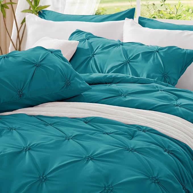 BEDELITE Teal Twin Comforter Set - Image 6