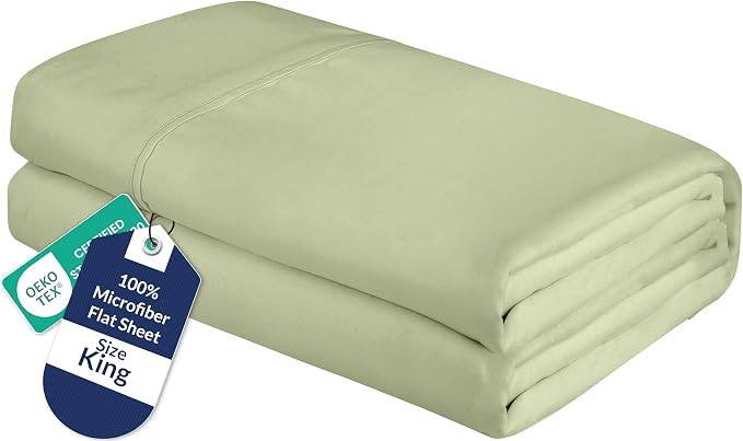 Royale Linens King Flat Sheet by ROYALELINENS