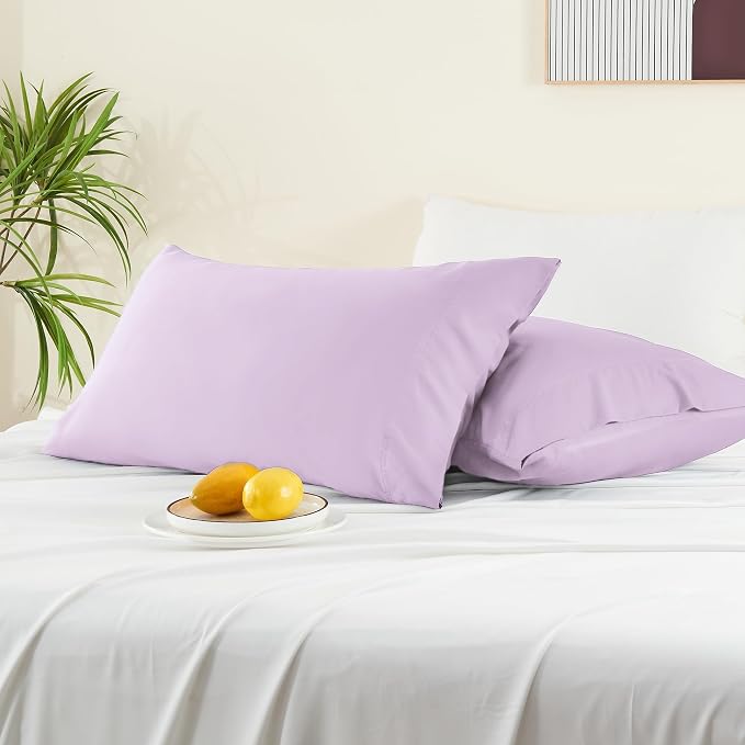 BEDELITE Pillow Cases Queen Size Set of 2, Rayon Derived from Bamboo, Cooling - Image 7