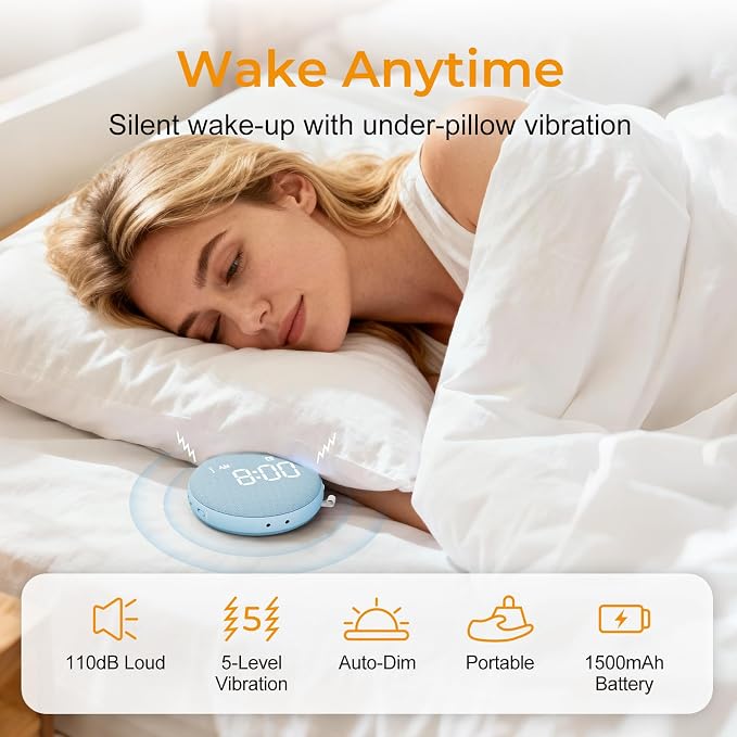 Gianna Alarm Clock for Heavy Sleepers - Image 2