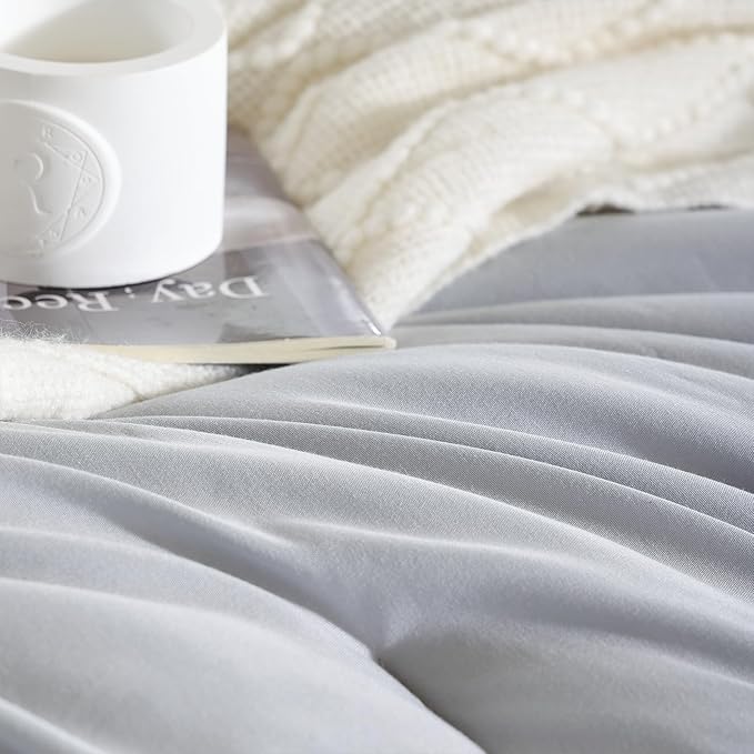 weigelia Grey Queen Comforter Sets - Image 6