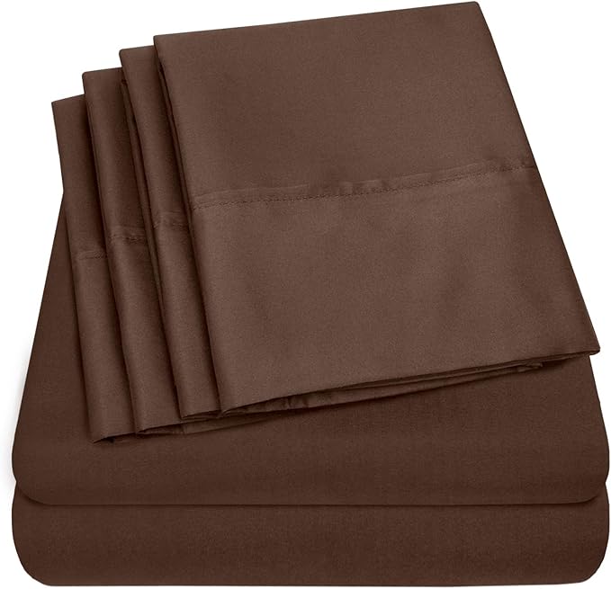 Sweet Home Collection 6 Piece 1500 Supreme Collection Brushed Microfiber Deep by SweetHomeCollection
