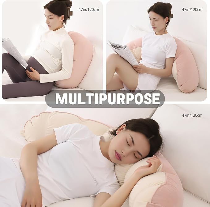 Peallow – Long Round Body Pillow - Image 6