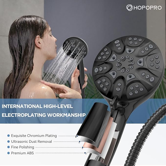 6-Mode High Pressure Handheld Shower Head - Image 4
