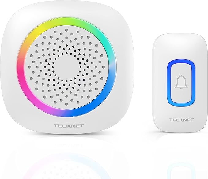 TECKNET Longest 1300 Feet Wireless Doorbell by Tecknet