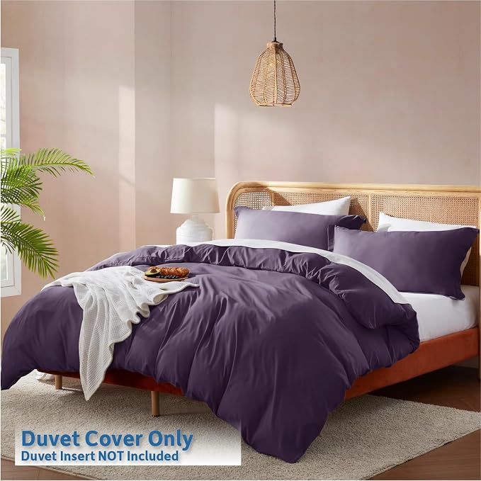 Nestl Purple Duvet Cover King Size - Image 2
