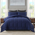 DOWNCOOL Queen Comforter Set -All Season Bedding Comforters Sets by DOWNCOOL