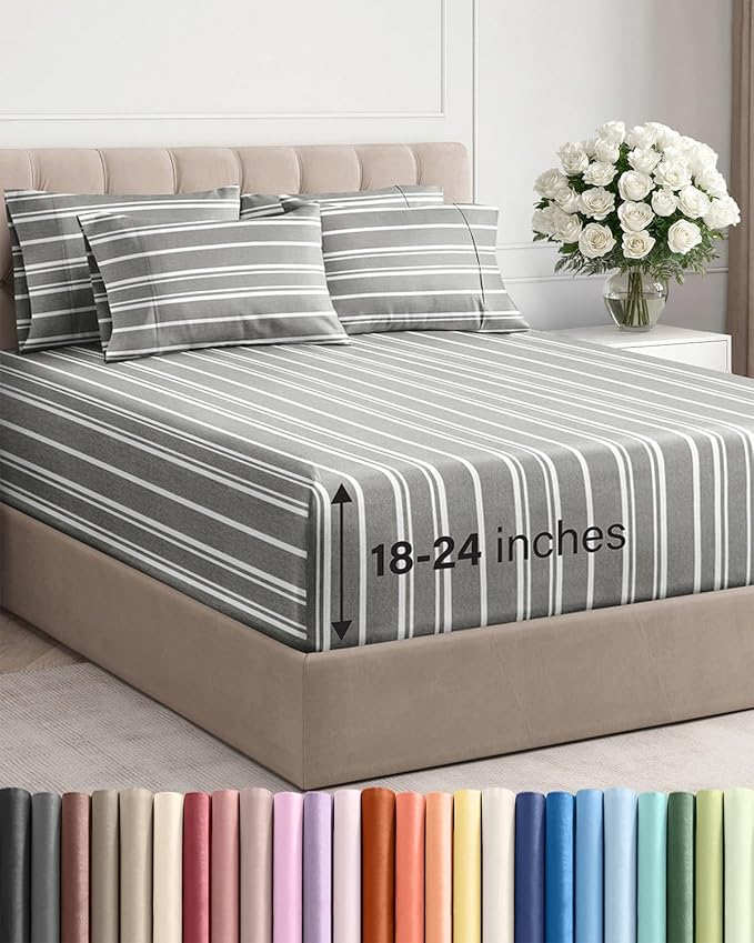 Extra Deep Cal King Sheet Set by CGKUnlimited
