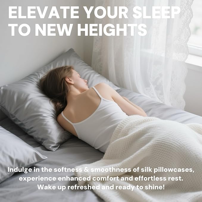 Silk Pillow Cases 2 Pack for Hair and Skin - Image 5