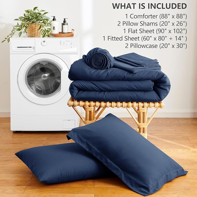 HIMEET Queen Comforter Set - Image 6