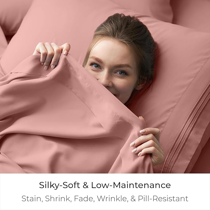 Mellanni California King Size Flat Sheet - Image 5