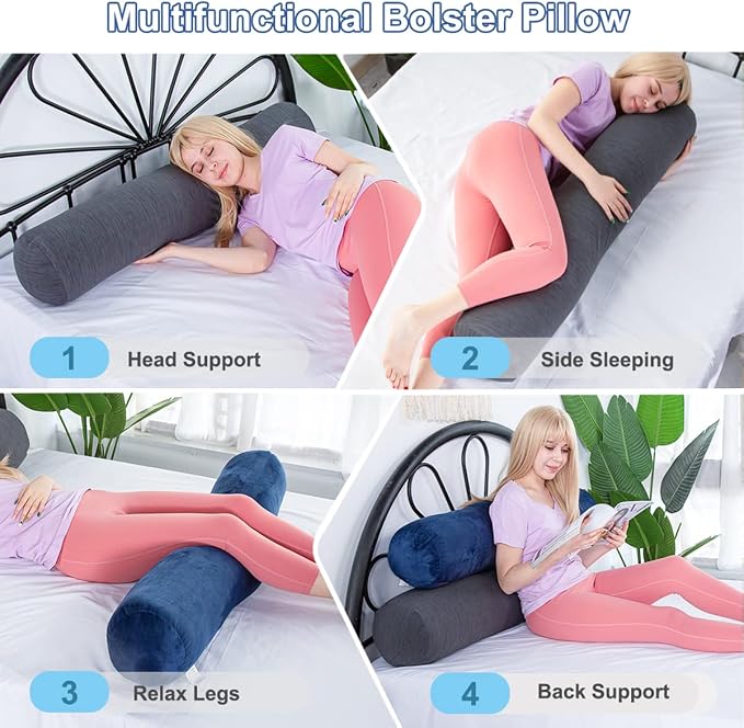 1 MIDDLE ONE Body Pillow, Bolster Pillow - Image 5