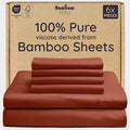 Bambaw 100% Viscose Derived from Bamboo Sheets King Size – 6pcs King Cooling by Bambaw