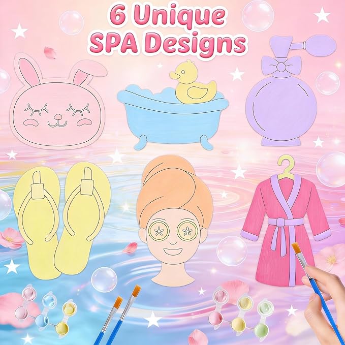 12 Pack Spa Party Favors for Kids - Image 3