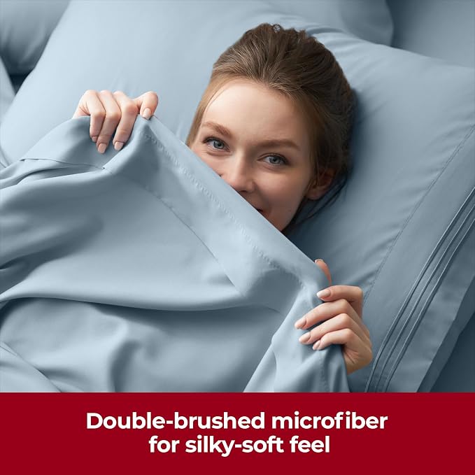 Mellanni Extra Deep Twin Sheets - Image 7