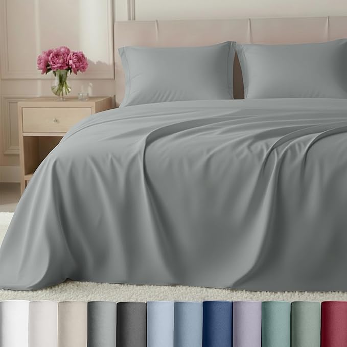 California Design Den King Size Bed Sheets Set by CaliforniaDesignDen