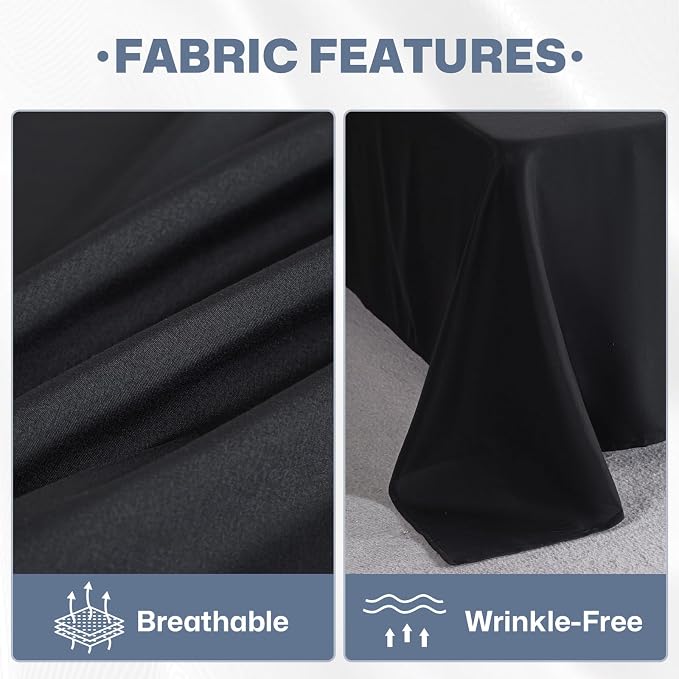 Lavisun Full Flat Sheets 6 Pack, Soft & Breathable Bulk Sheets - Image 5