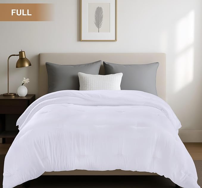 Utopia Bedding Comforters Full Size, All Season Duvet Insert, Down Alternative - Image 3