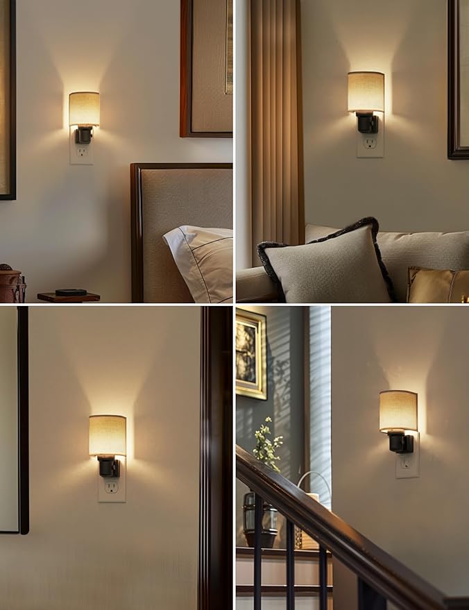 L LOHAS LED Night Lights Plug into Wall, Plug in Night Light Dimmable 100LM - Image 6