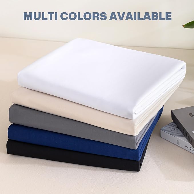Lavisun Full Flat Sheets only, 6 Pack Bulk Top Sheets - Image 6
