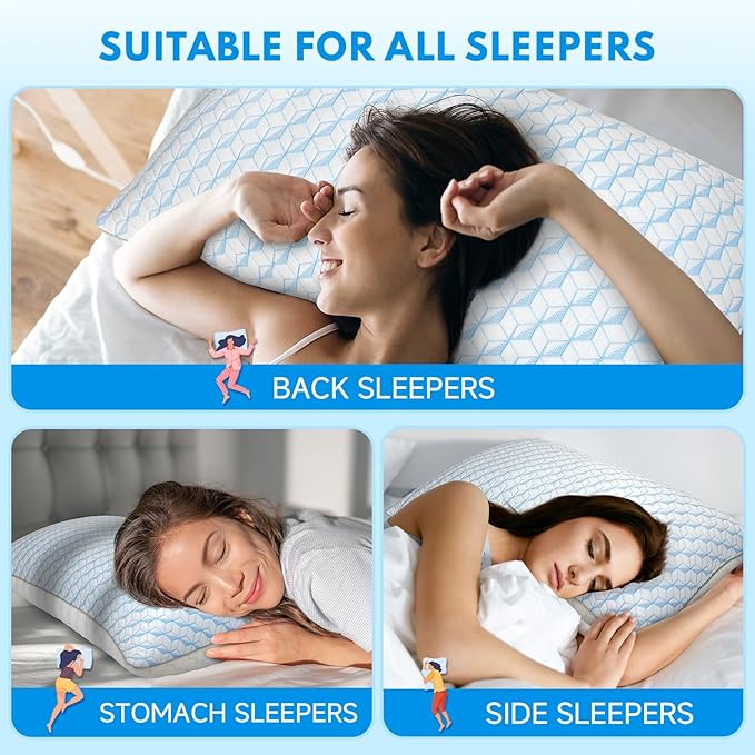 Bed Pillows Queen Size for Sleeping - Image 8