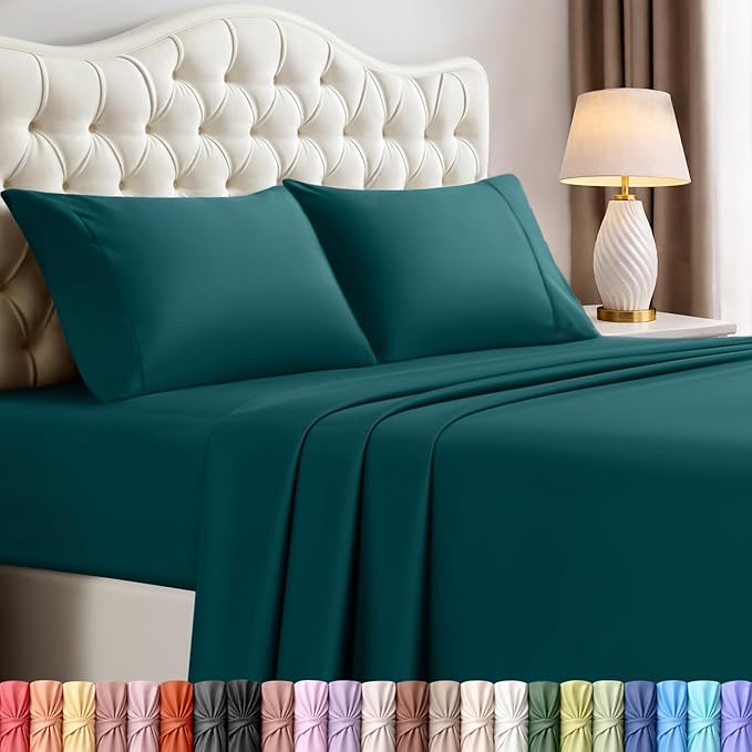 Utopia Bedding Queen Size Sheet Set – 4 Piece Bed Sheets, Soft and Breathable by UTOPIABEDDING