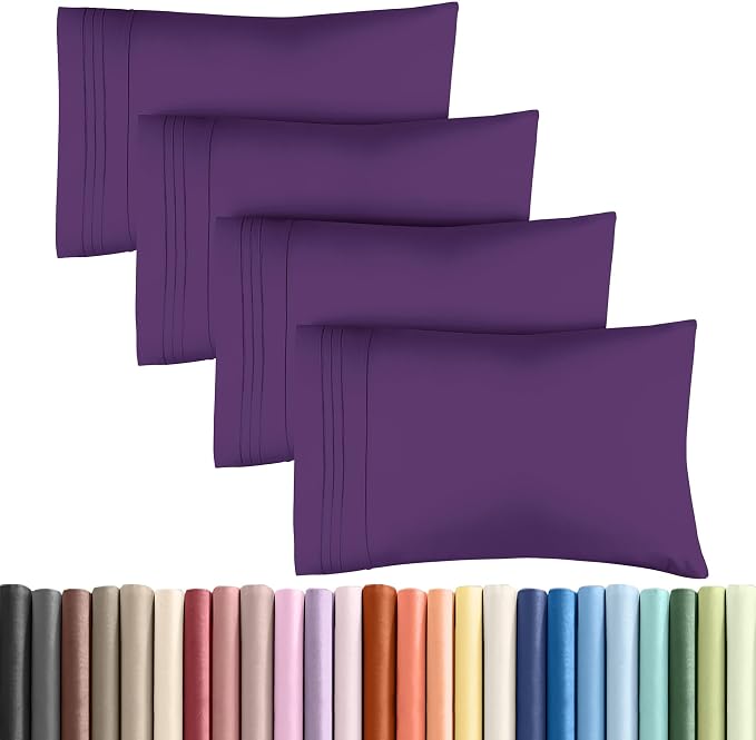 King Pillow Cases Set of 4 by CGKUnlimited
