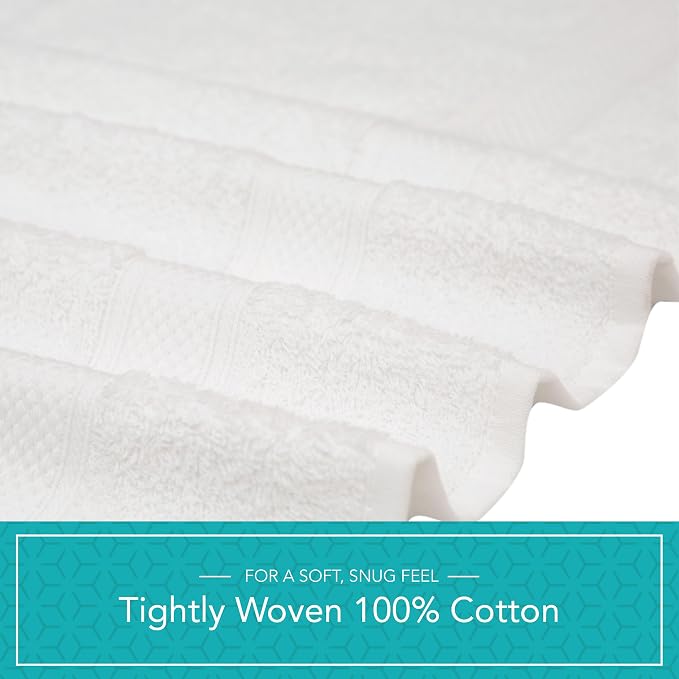 Pleasant Home Bath Towels Set of 6 100% Cotton, 515 GSM | Lightweight, Soft & - Image 6